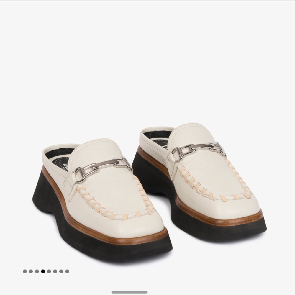 Labucq Koko Moc Ivory Loafers size 38